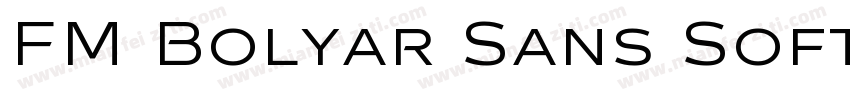 FM Bolyar Sans Soft字体转换